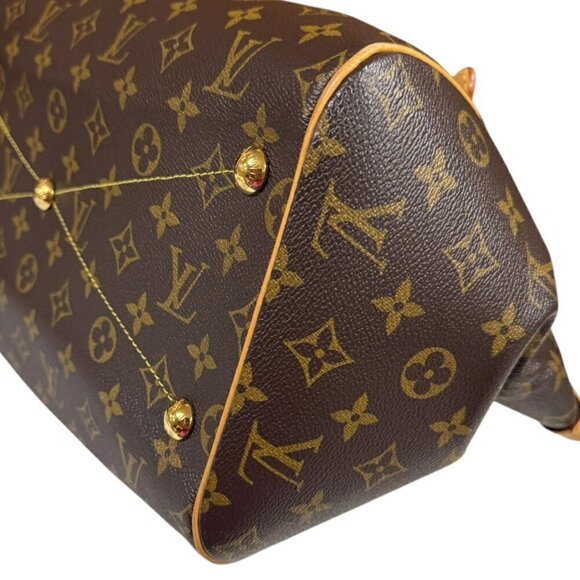 LOUIS VUITTON Authentic Brown Monogram Canvas Shoulder Bag - Picture 8 of 11